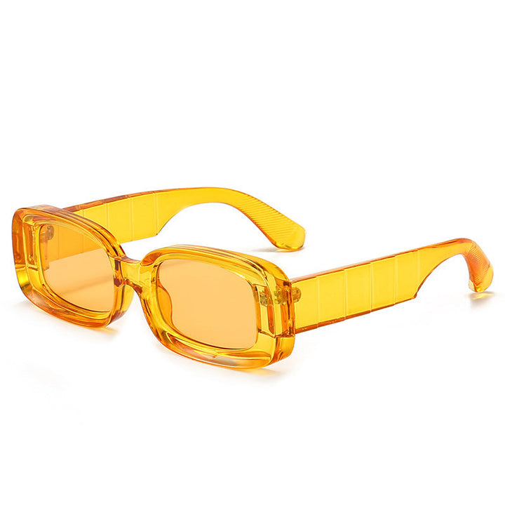 Women's Square Sunglasses with Transparent Frame Kalsten