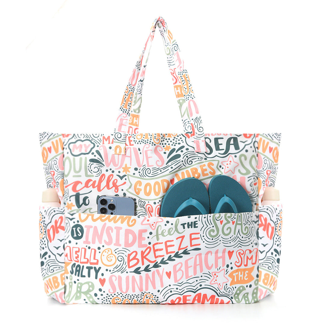 Beach bag with practical storage and sturdy design Kalsten