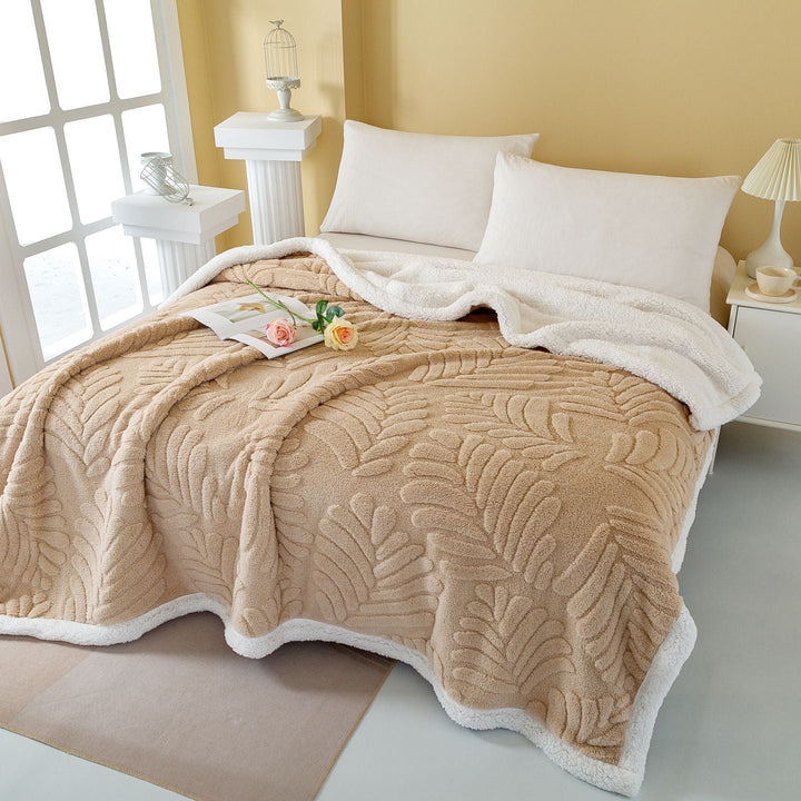 Cozy Fleece Throw Blanket Kalsten