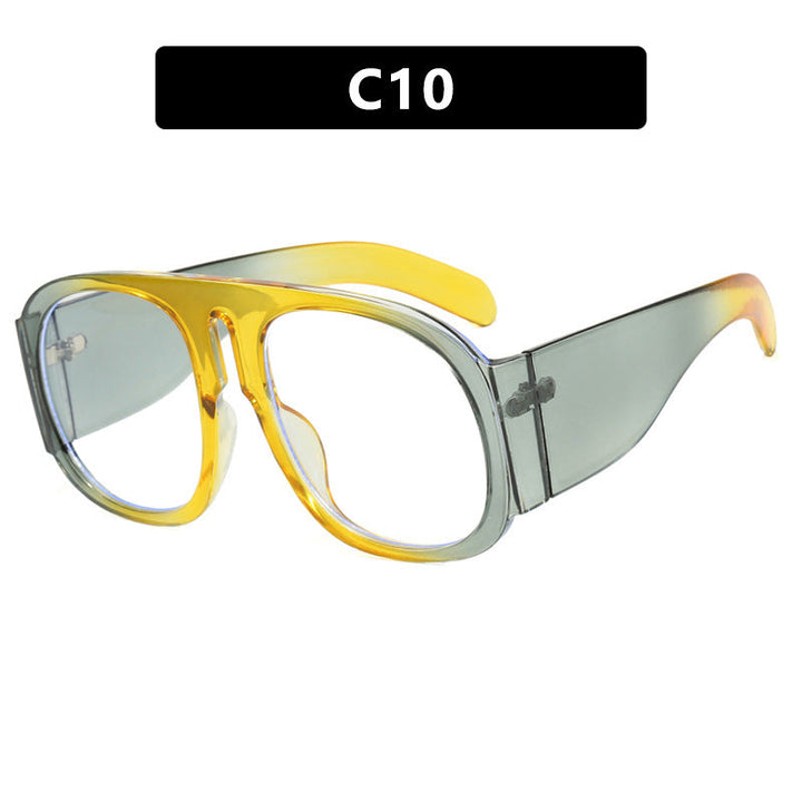 Women's trendy oversized sunglasses with fashionable gradient Kalsten