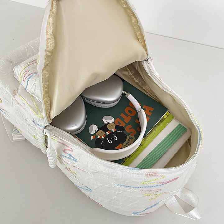 Backpack with Colorful Geometric Design Kalsten