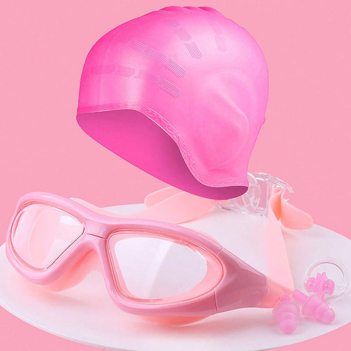 Swim set with comfort swim goggles and cap Kalsten