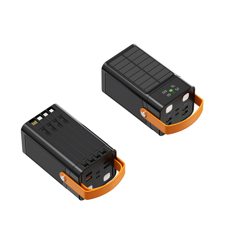 Portable solar power bank with multifunctional ports and LED display Kalsten