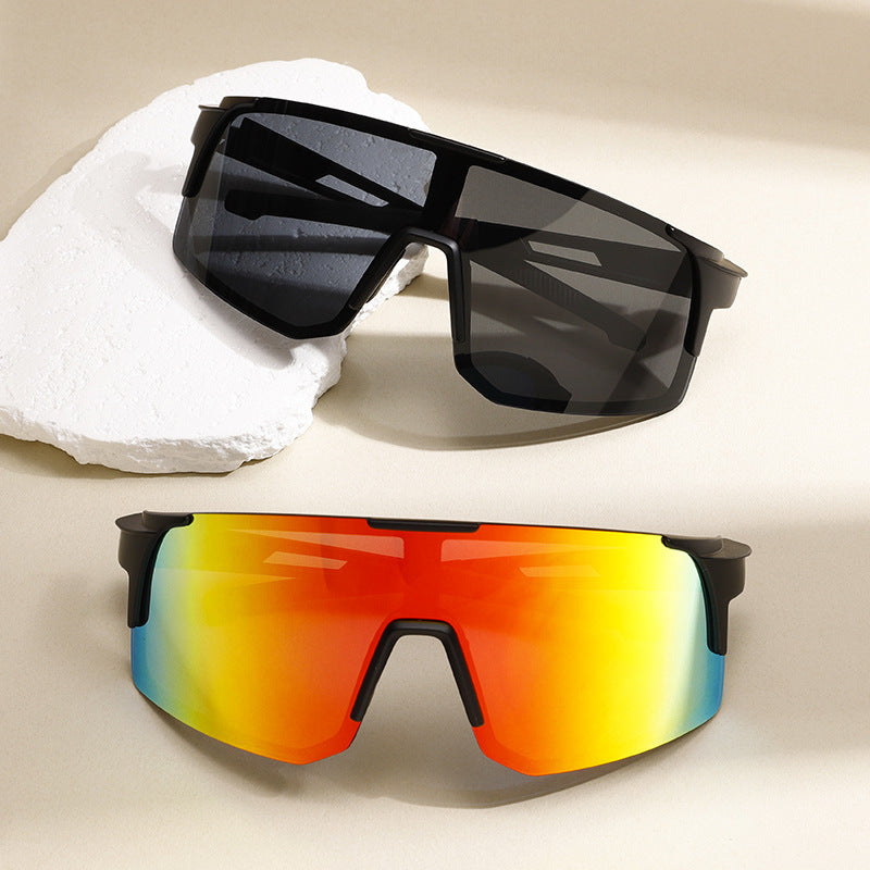 Unisex nan sporty wraparound sunglasses with polarized lenses, high UV protection and non-slip nose pad Kalsten