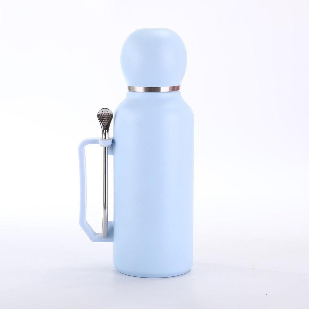 Ladies insulated multifunctional drinking bottle with integrated tea strainer Kalsten