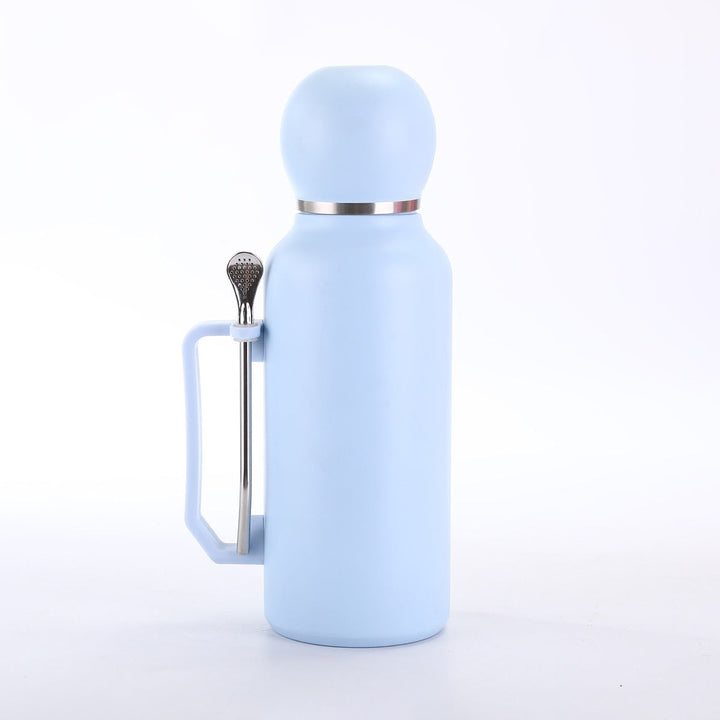 Ladies insulated multifunctional drinking bottle with integrated tea strainer Kalsten