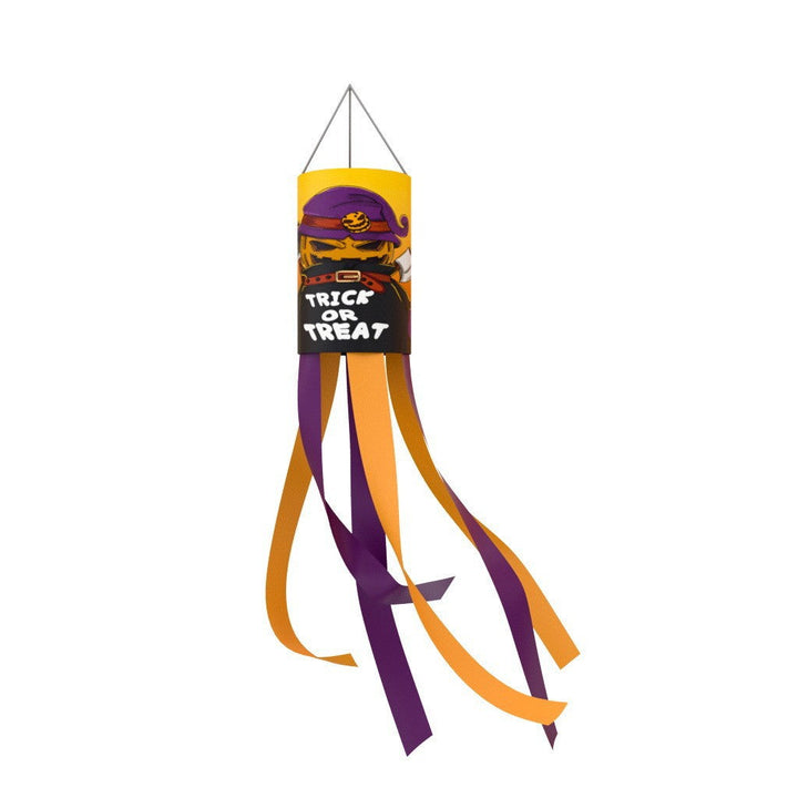 Unisex nan patriotic American flag windsock with long trailing streamers and reinforced hanging loop Kalsten
