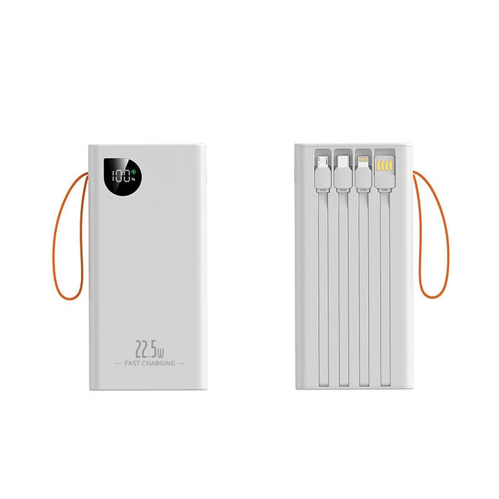 Portable power bank with LED lighting and digital power display Kalsten