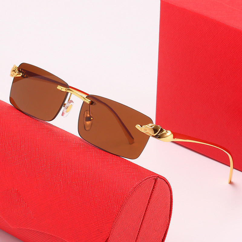 Women's fashionable sunglasses with elegant metal frame and innovative lenses Kalsten