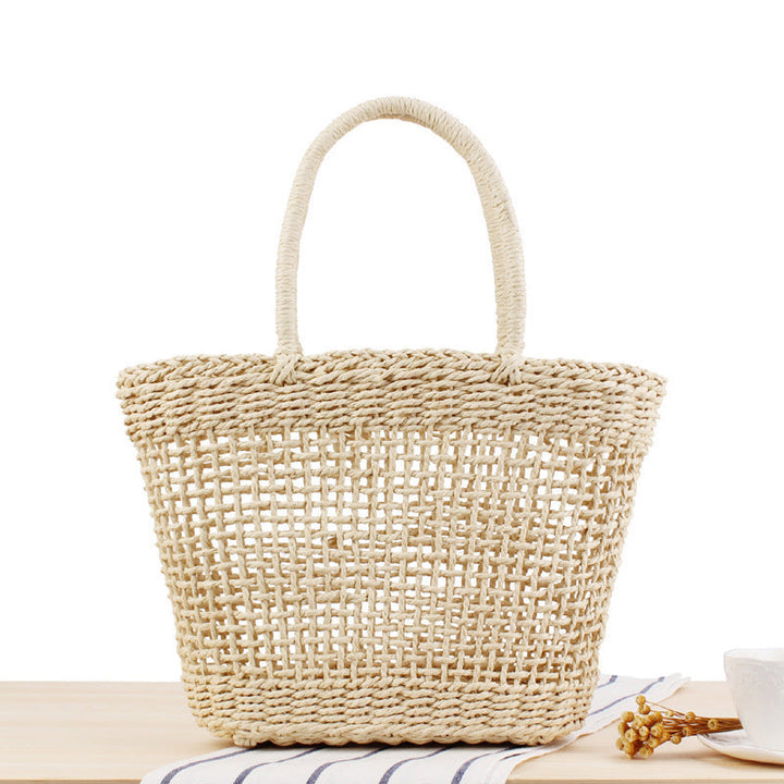 Handmade woven basket bag in Scandinavian style Kalsten