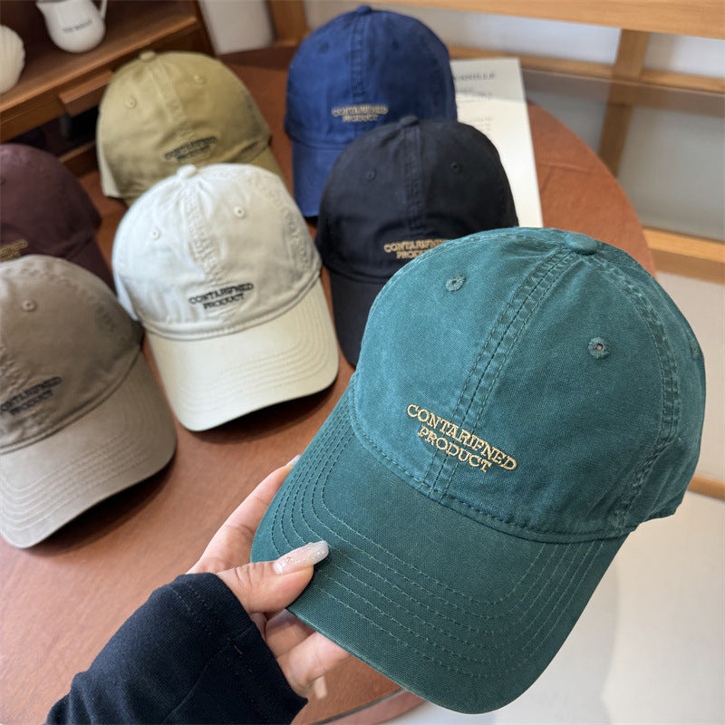 Men's Casual Embroidered Cotton Cap Kalsten