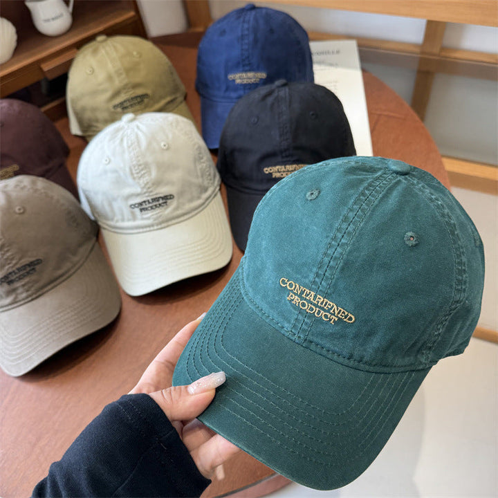 Men's Casual Embroidered Cotton Cap Kalsten