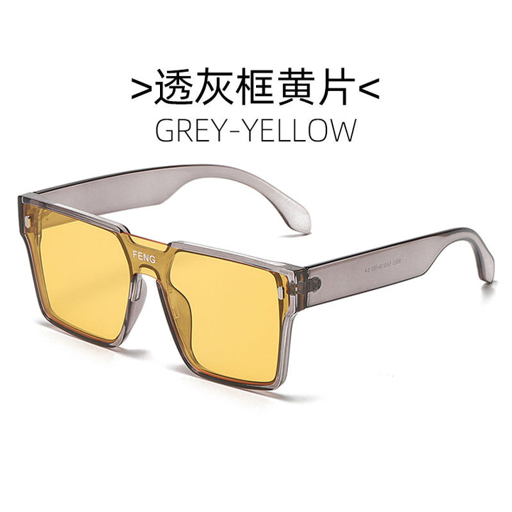 Women's fashionable square sunglasses in urban style Kalsten
