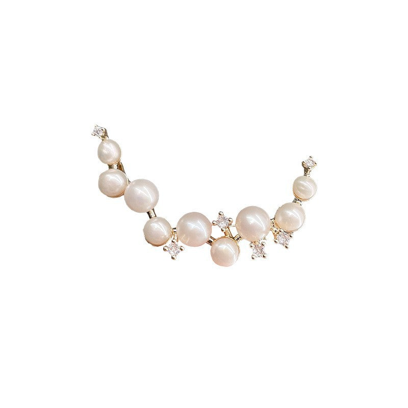 Elegant pearl earrings Kalsten