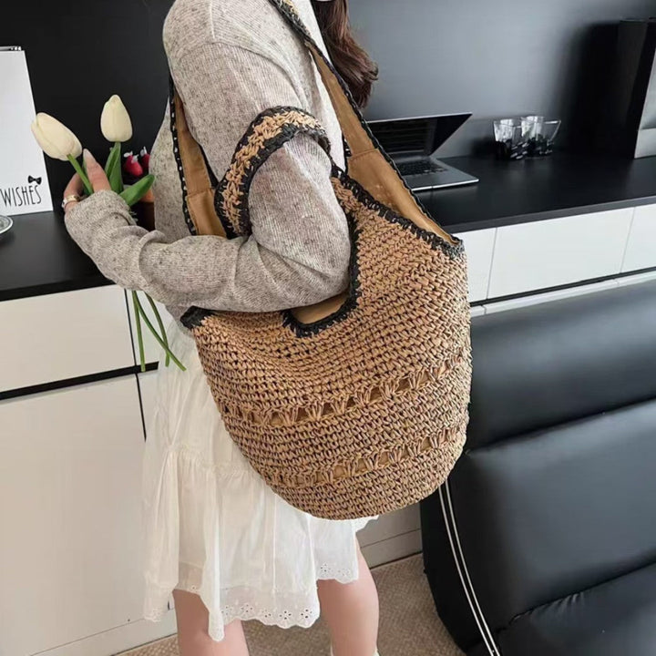 Macrame Beach Bag in Elegant Boho Design Kalsten