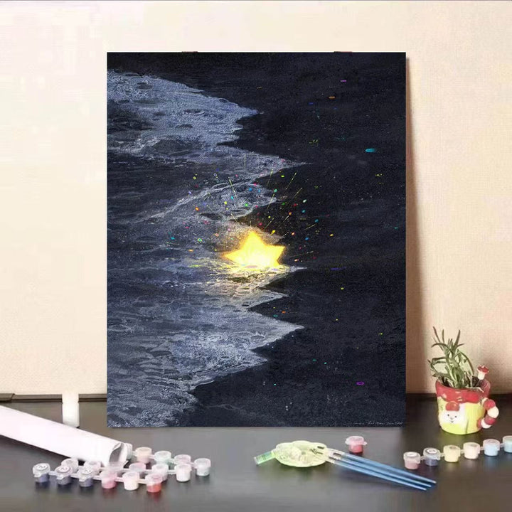 DIY Starry Night Paint by Numbers Kit Kalsten