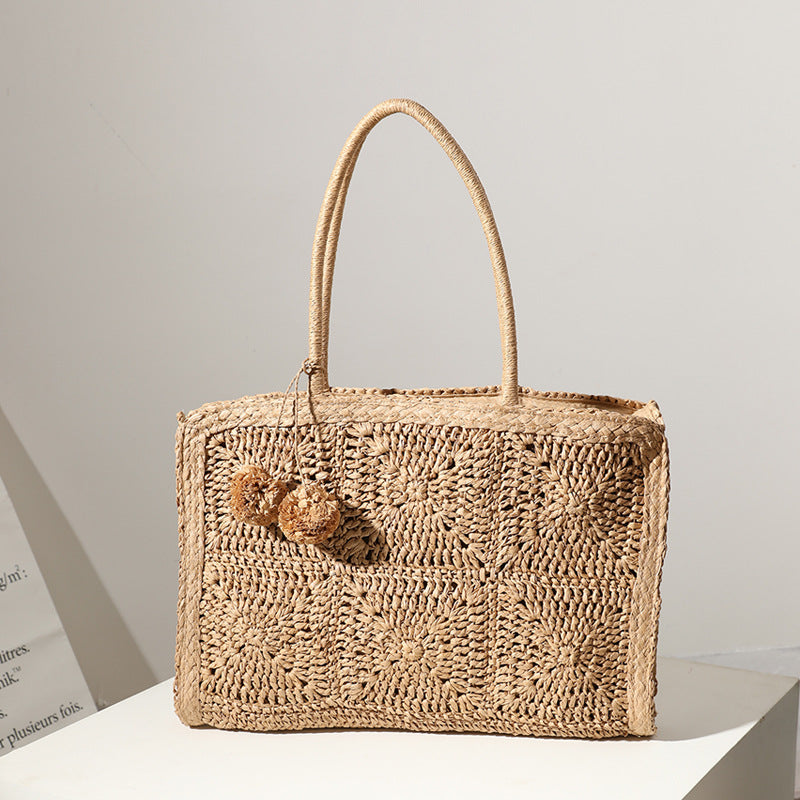 Handcrafted Macrame Beach Bag Kalsten