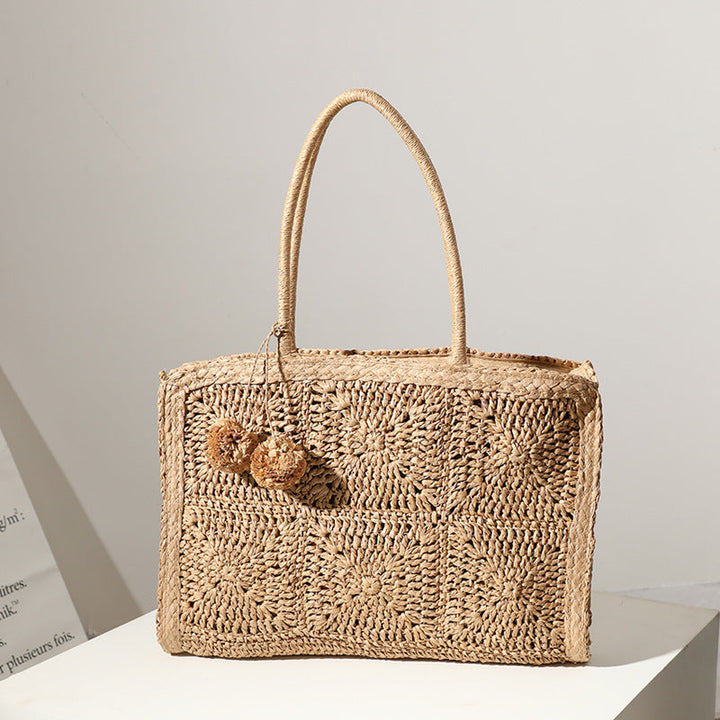 Handcrafted Macrame Beach Bag Kalsten