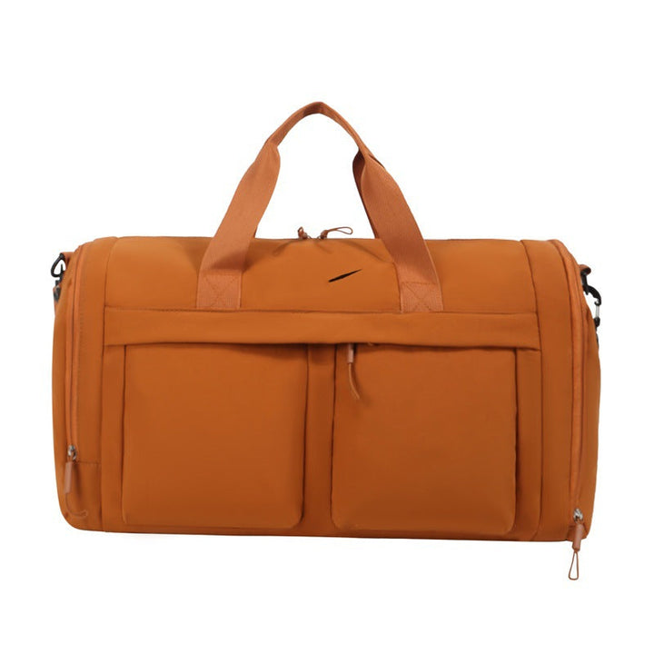 Sporty duffel bag with multiple exterior pockets Kalsten