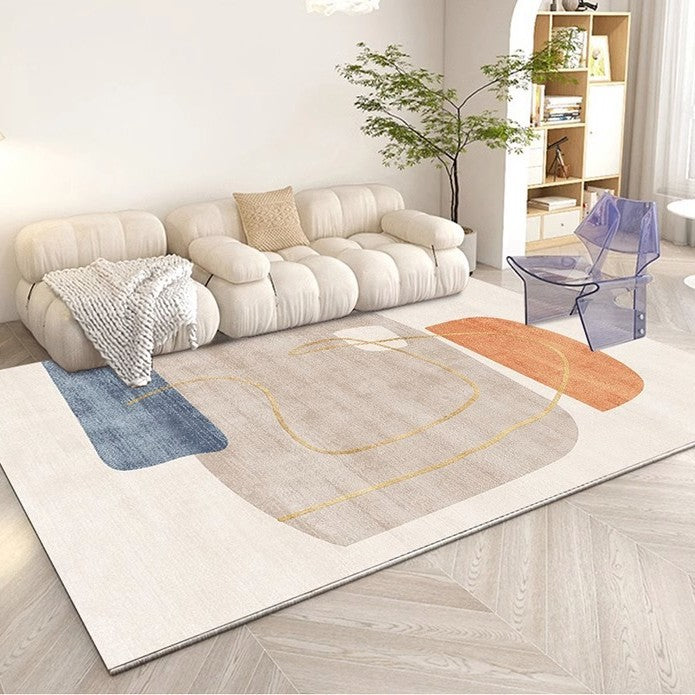 Elegant Floral Pattern Area Rug Kalsten