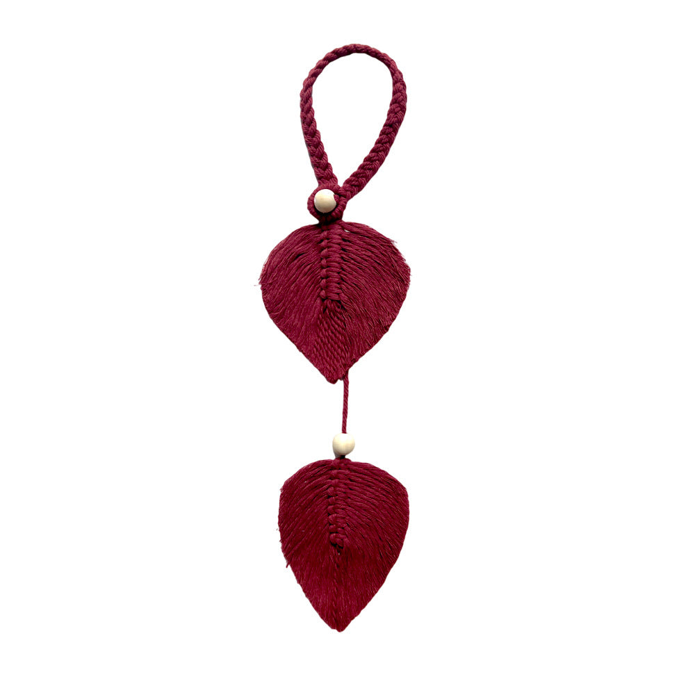 Decorative Leaf Keychain Acalora