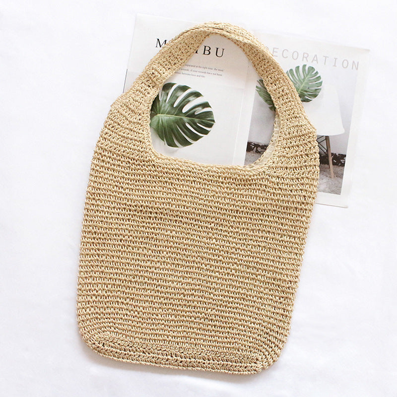Handmade straw bag Kalsten