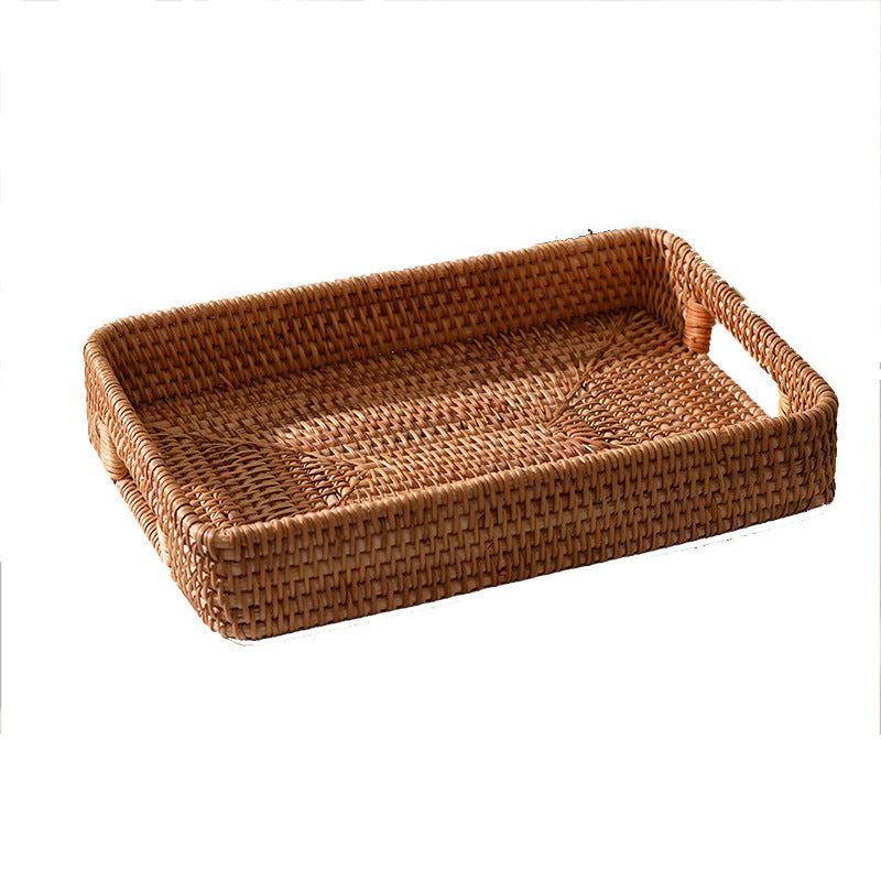 Ladies rectangular serving basket with practical handles Kalsten