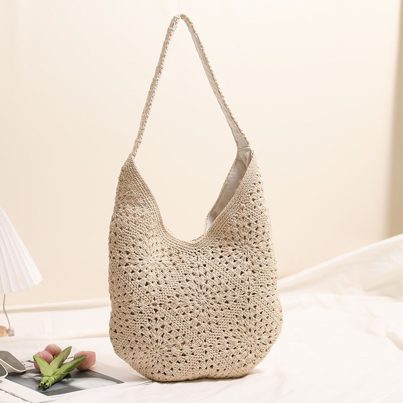 Casual Macrame Shoulder Bag Kalsten
