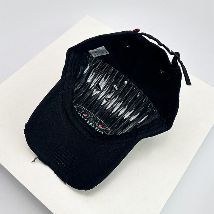 Women's Distressed Cotton Inspirational Baseball Cap Kalsten