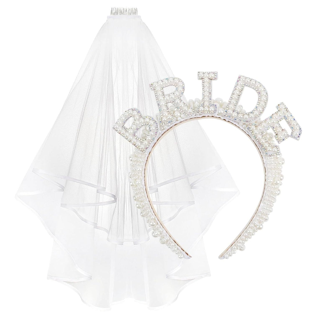 Women's Bridal Satin Ribbon with Sparkling Crystals Kalsten