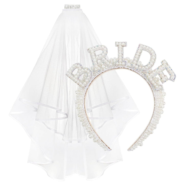 Women's Bridal Satin Ribbon with Sparkling Crystals Kalsten