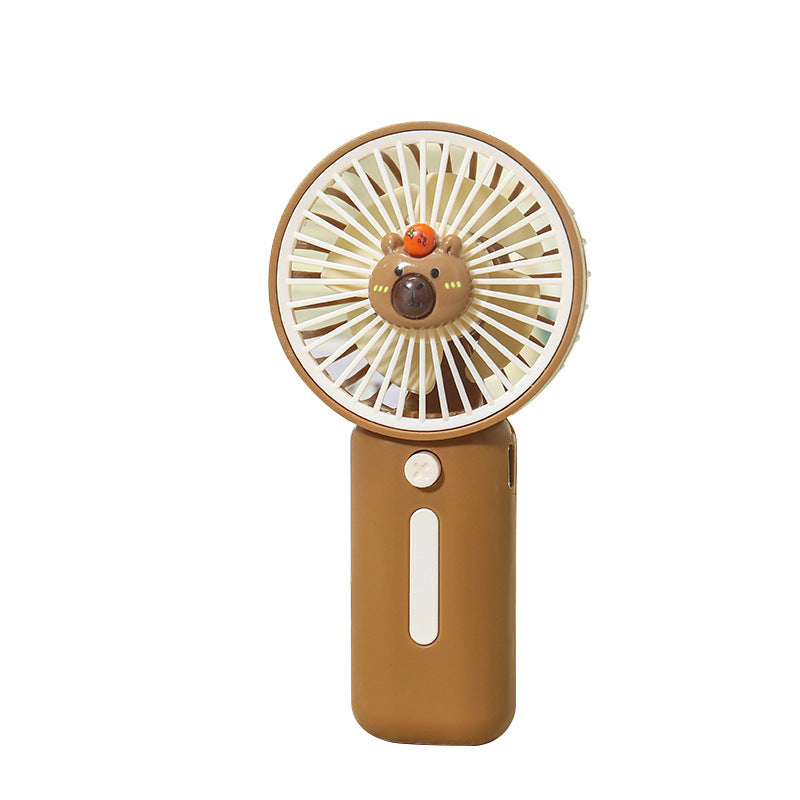Ladies Portable Handheld Fan in Playful Animal Design Kalsten