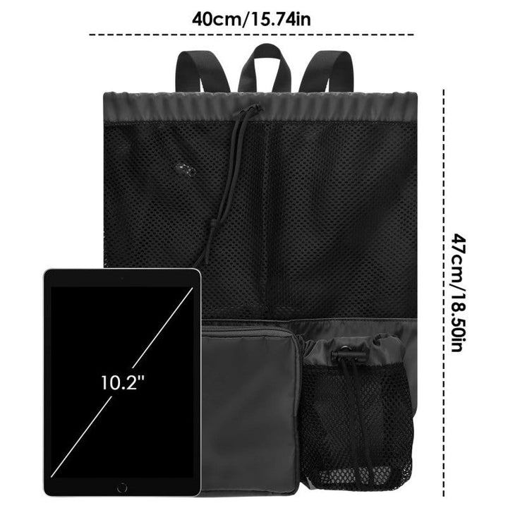 Sporty mesh backpack with insulated side pocket Kalsten