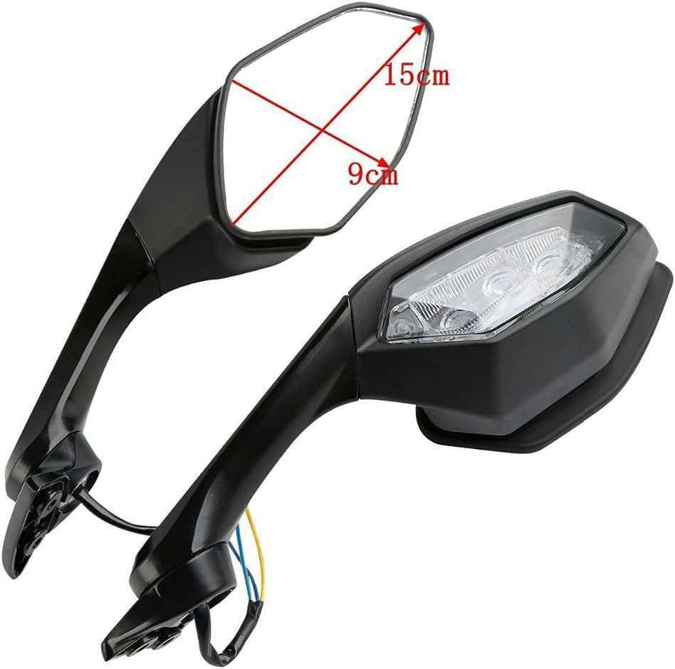 Adjustable LED Motorcycle Rearview Mirror Kalsten