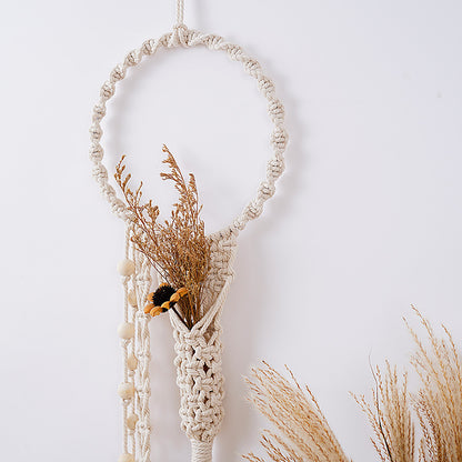 Bohemian Macramé Dreamcatcher Wall Hanging Acalora