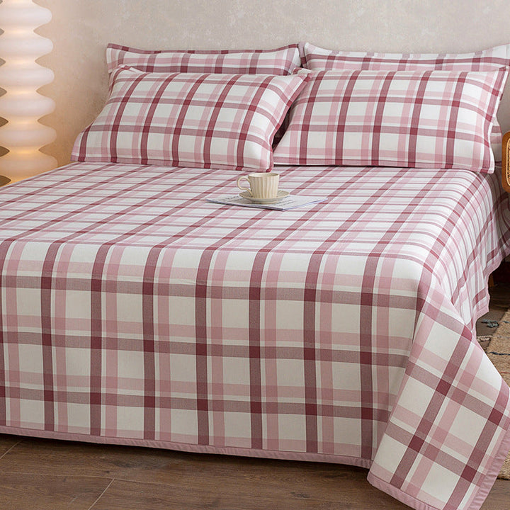 Women's high-quality checkered fabric bedding Bowlift