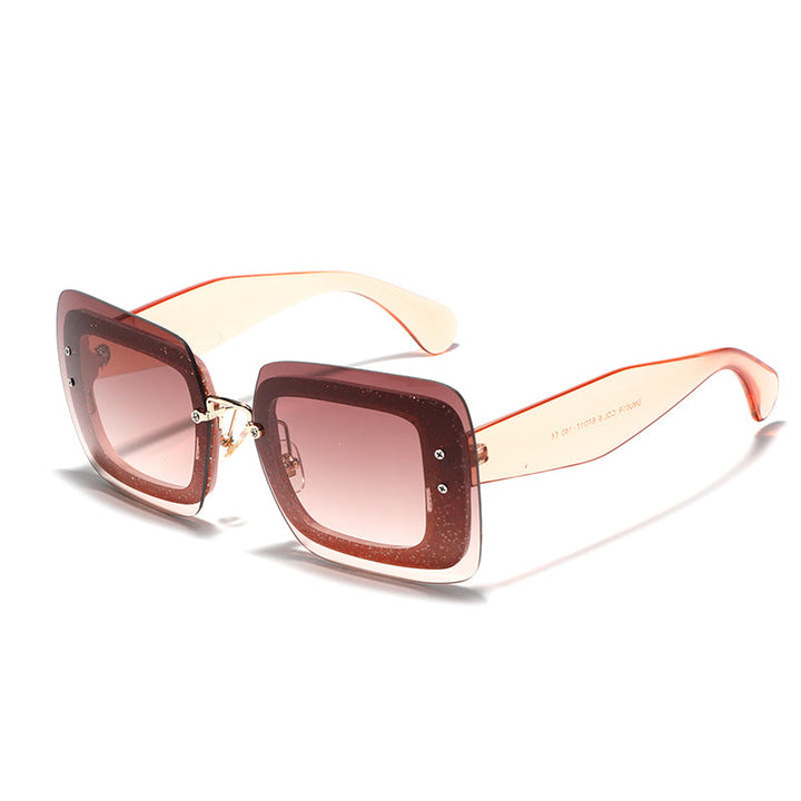 Women's square sunglasses with innovative frame Kalsten