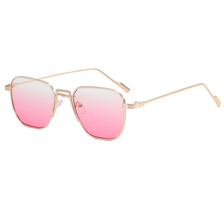 Women’s fashionable square glasses with minimalist frame structure Kalsten