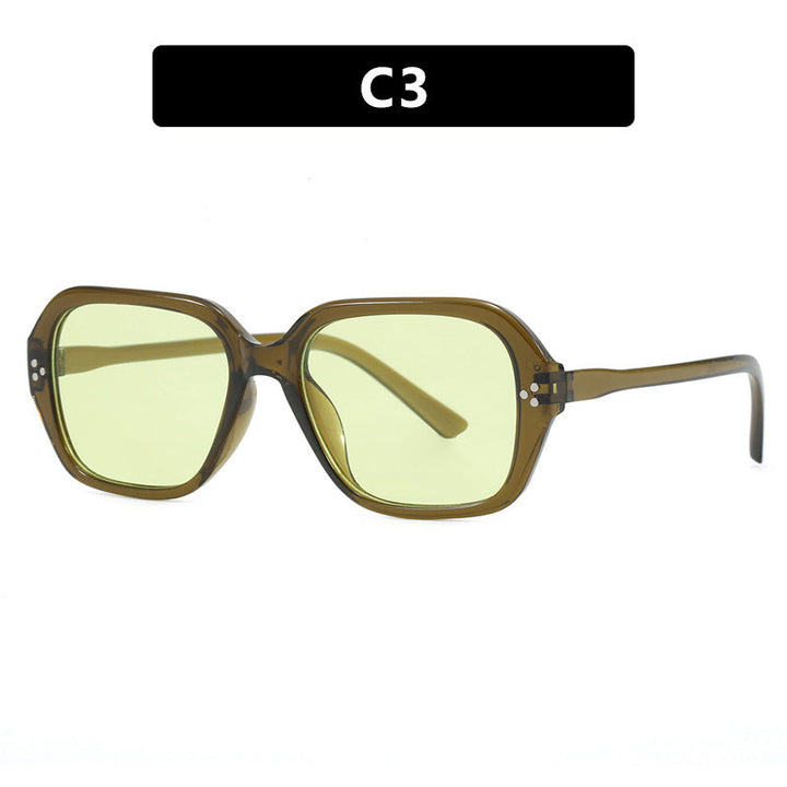 Women stylish sunglasses in trendy geometric design Kalsten