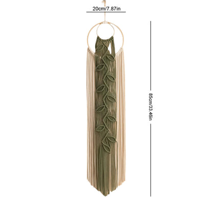 Artistic Macrame Wall Tapestry Acalora