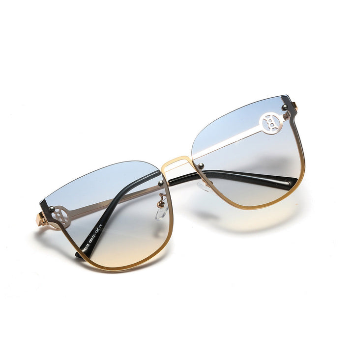 Women's fashionable oversized sunglasses with unique gradient Kalsten