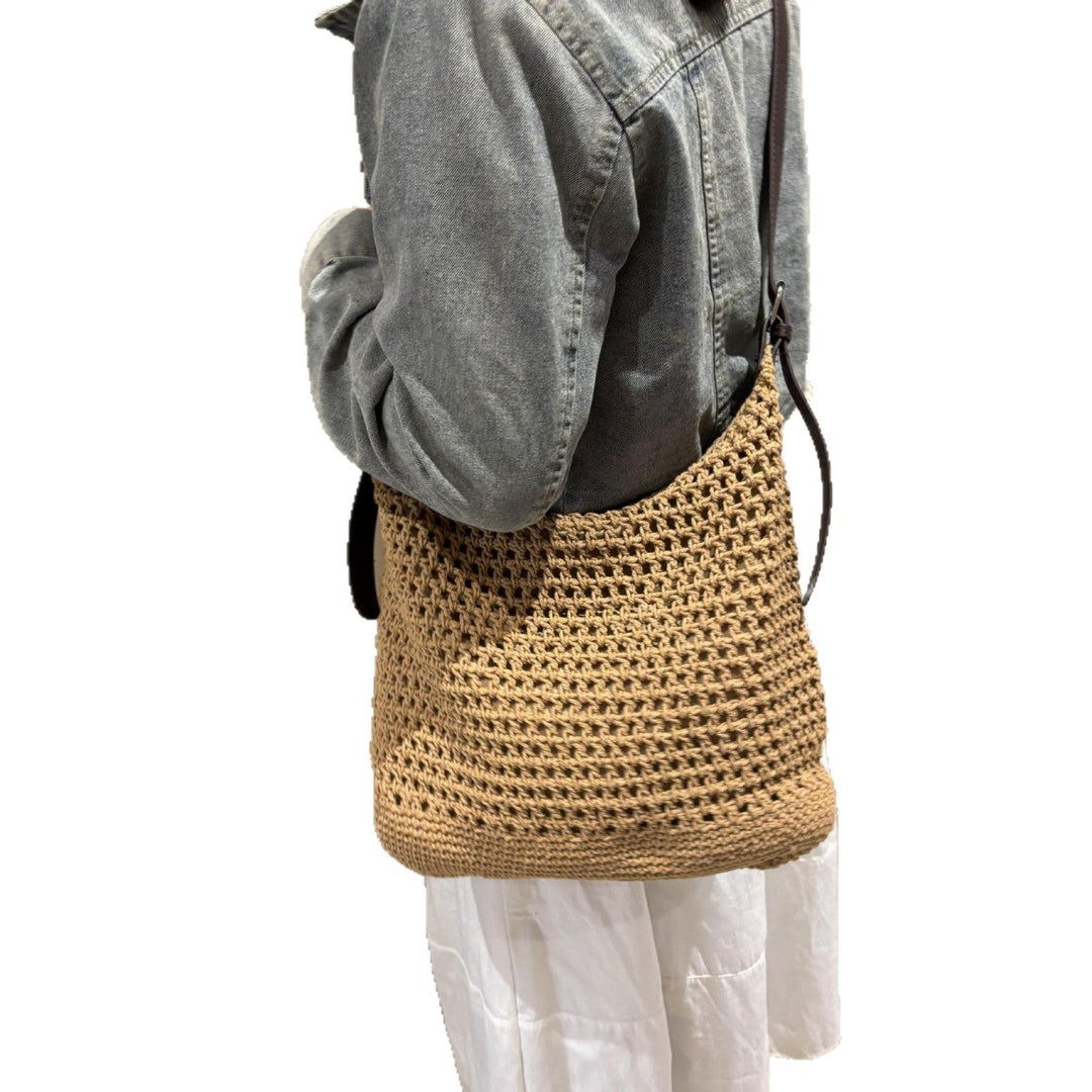 Hand-knotted strap bag Kalsten
