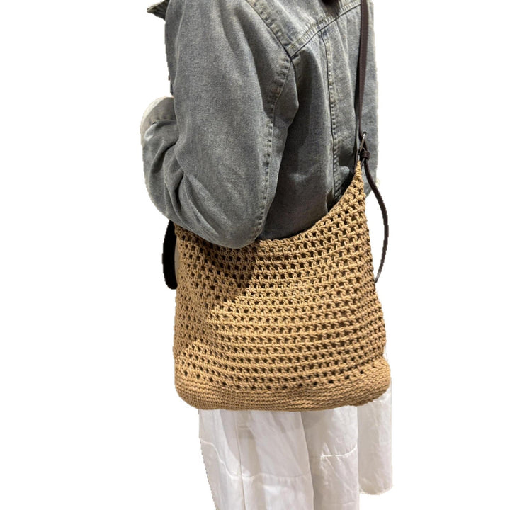 Hand-knotted strap bag Kalsten