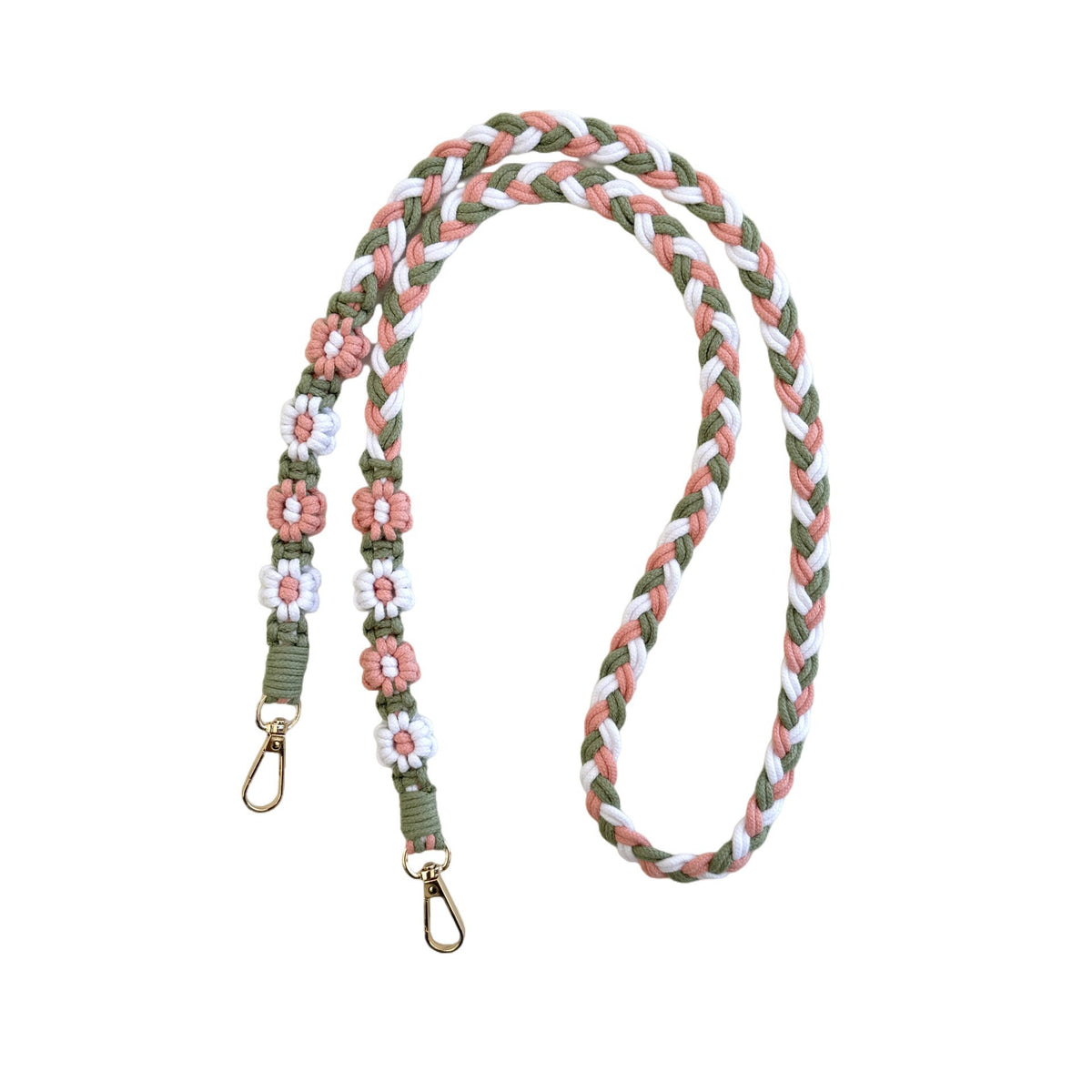 Handmade Macrame Floral Dog Leash Acalora