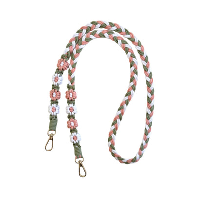Handmade Macrame Floral Dog Leash Acalora