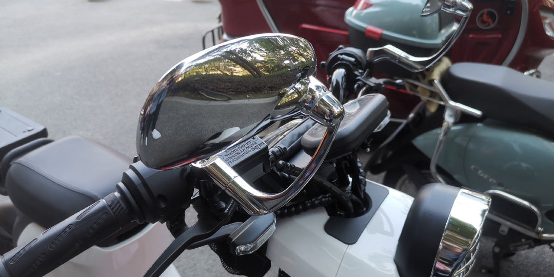Chrome Plated Adjustable Motorcycle Mirrors Kalsten