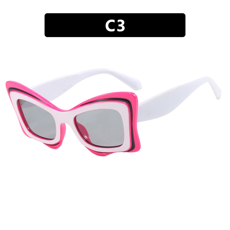 Women's oversized sunglasses in extravagant design Kalsten