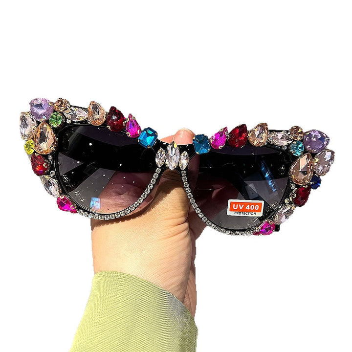 Ladies Glamorous Crystal Sunglasses Kalsten
