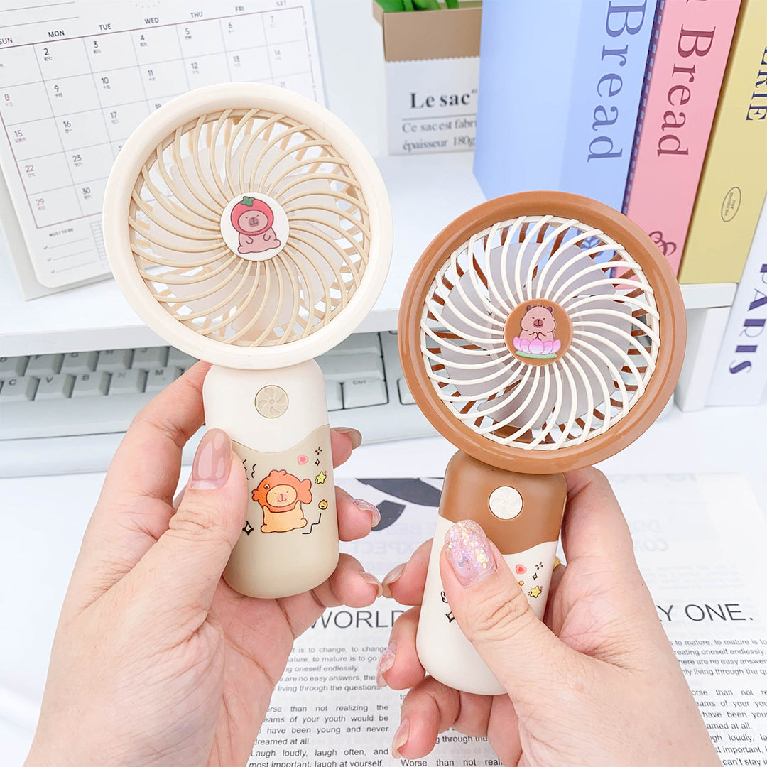 Ladies Portable Hand Fan with Cute Design Kalsten