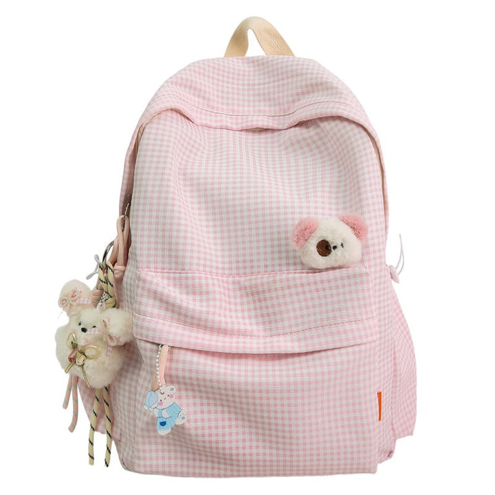 Cute Character-Embellished Backpack